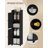 Bathroom Storage Cabinet, Corner Floor Cabinet with 2 Doors and Adjustable Shelf, Narrow Toilet Paper Cabinet, Bathroom Organizer for Small Spaces-1290868269-1290868271