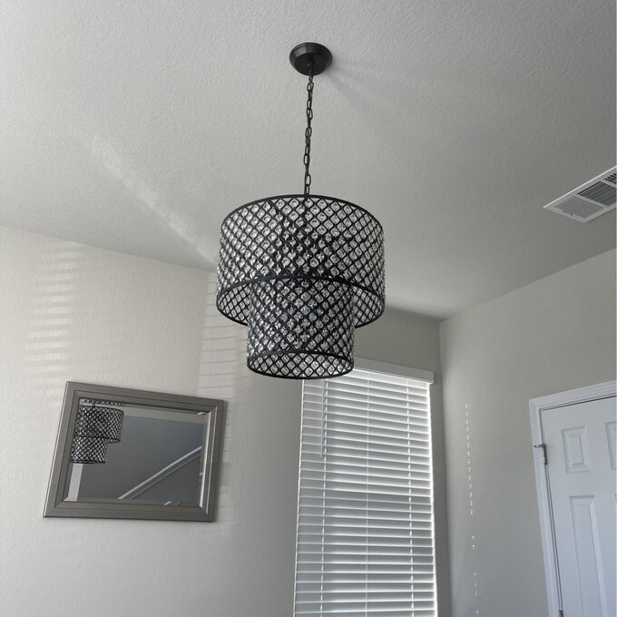 Englehart 8 - Light Black Pendant