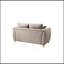 Causeuse en tissu Leena