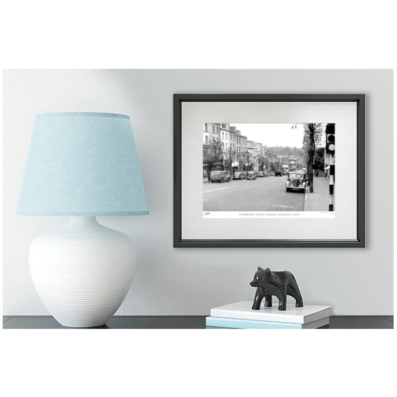 Tunbridge Wells, Mount Pleasant C1955 by Francis Frith - Single Picture Frame Print, 28cm H x 36cm W x 2.3cm D