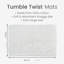 Tumble Twist Cotton Bath Mat Large-45948286