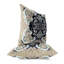 Coussin doux en simili suède avec housse amovible beige et vert-99197603
