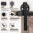 Sliding Standard Double Barn Door Hardware Kit-49603017