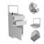 Commode 2 tiroirs Cassel - blanc-1403057914