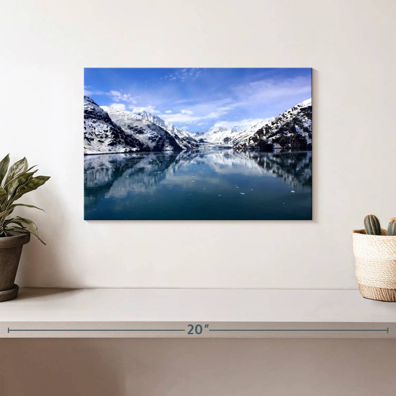Alvord Glacier Bay, matin d'hiver, H 8 po x l 12 po