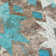 Machine Washable Indoor/Outdoor Xhevrie Teal Rug