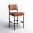 Popovich Upholstered Counter Stool with Metal Frame-84418944-83845263