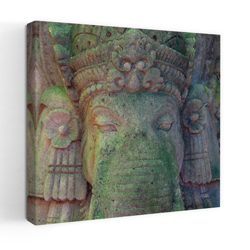 Art contemporain Ganesha, H 18 po x l 18 po