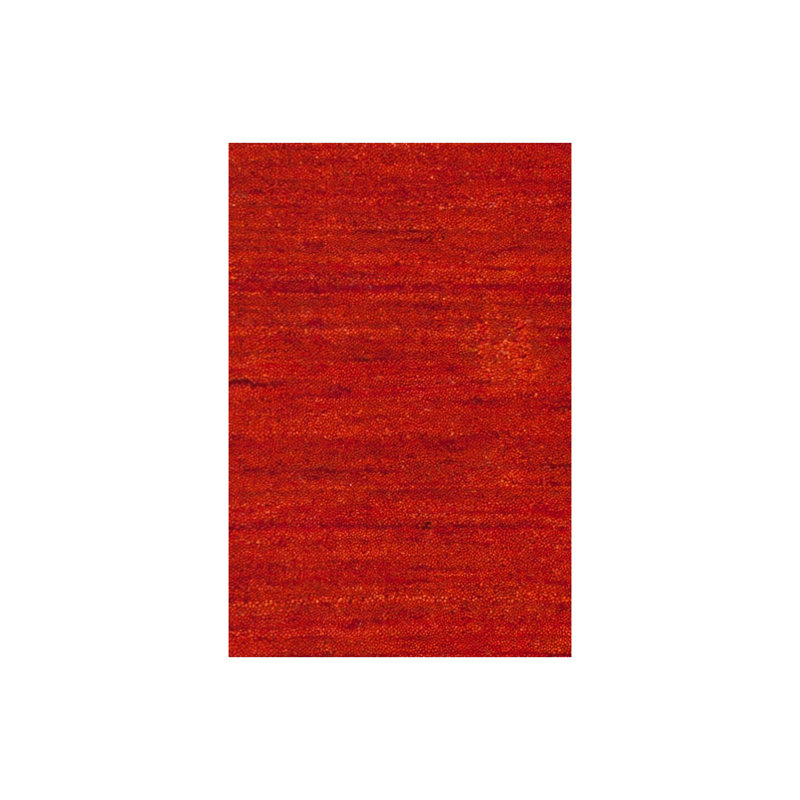 Gabi Hand-Knotted Red Area Rug, Rectangle 7'9" x 10'6"