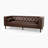 90.01'' Faux Leather Sofa-1420870090