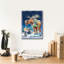«Oasis Moose» par James Mazzotta, art mural sur toile-1413093572