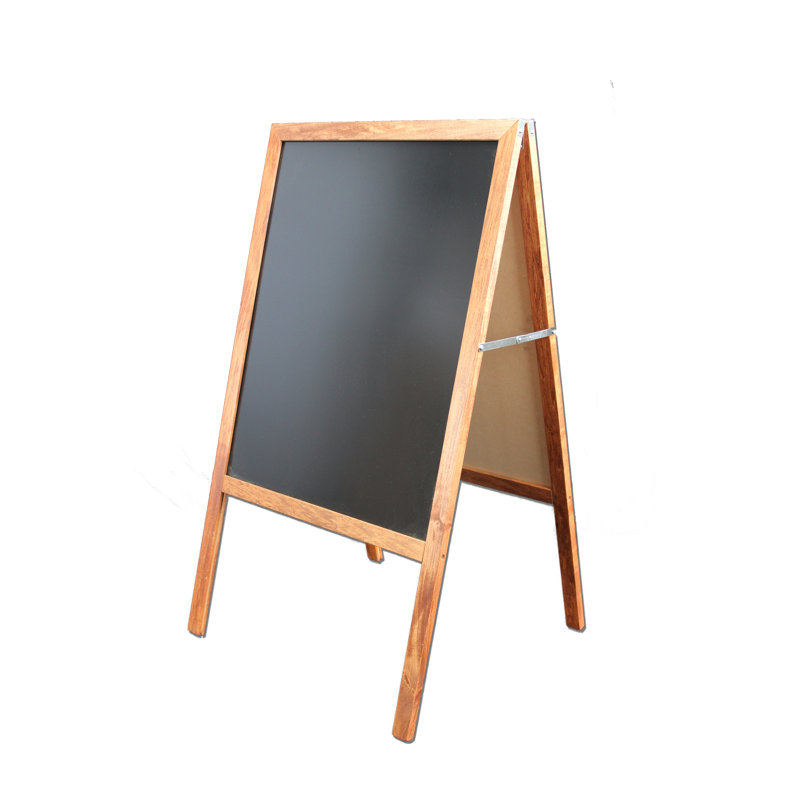 Chevalet en bois massif teinté 42 po x 24 po, Noyer