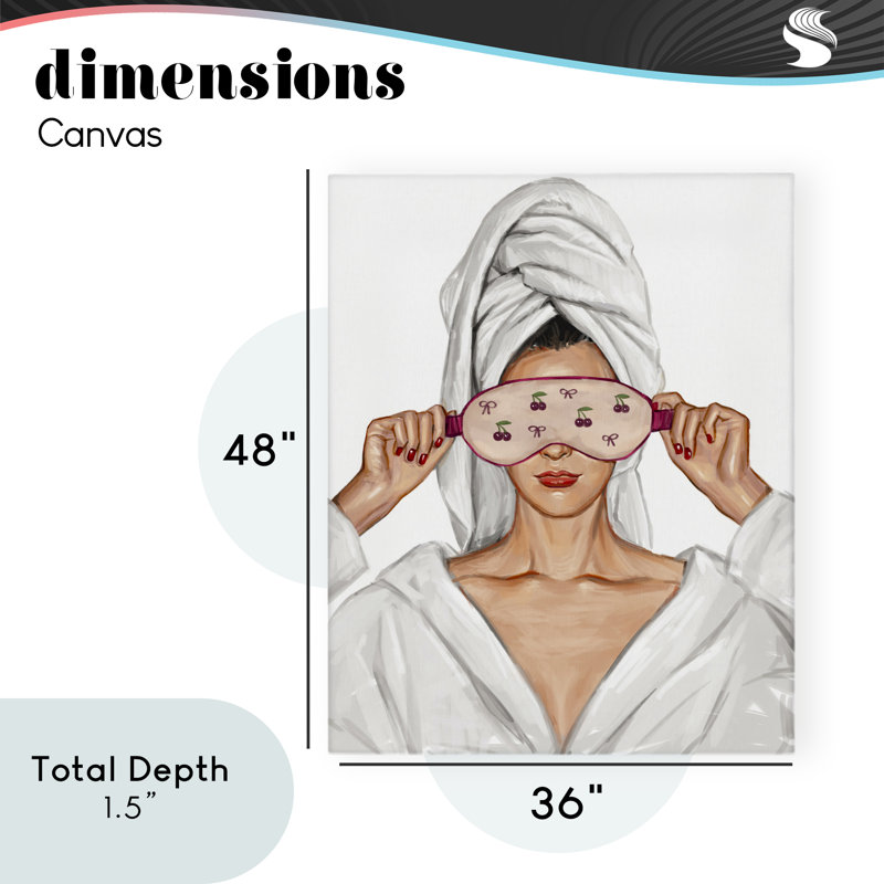Cherry Eye Mask, toile de Fashionista, design par Ziwei Li