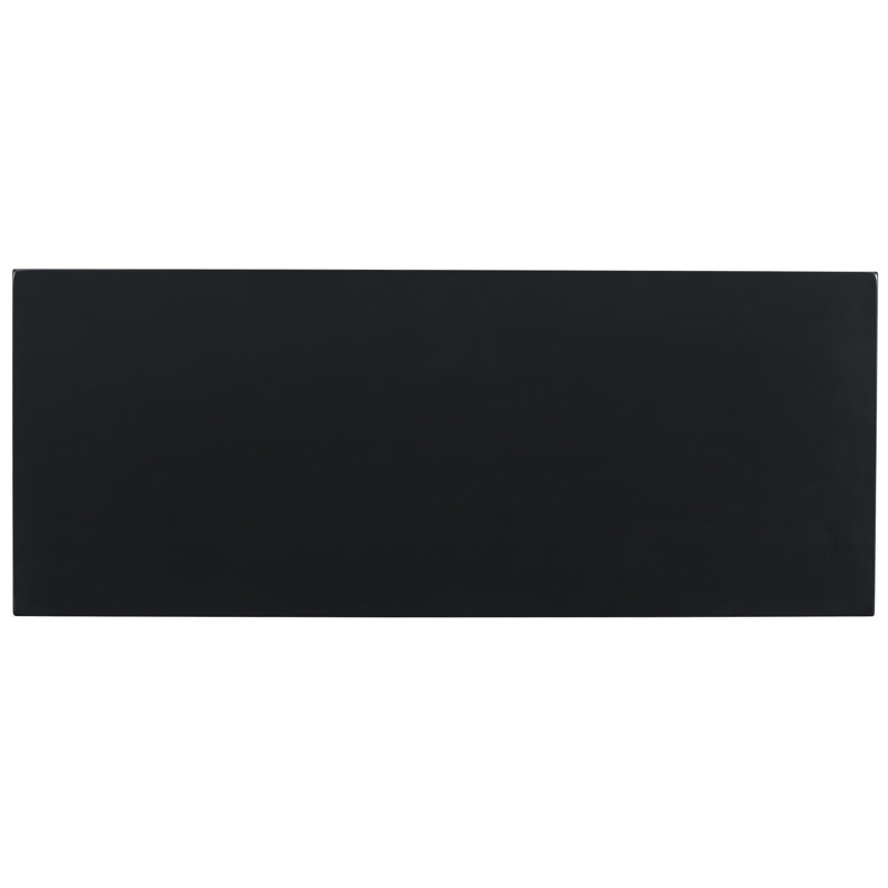 Console moderne, base en forme d'œuf. Noir + décor intérieur. 38,58 po Profondeur, 15,61 de largeur, 33,02 de hauteur. Table de soutien exceptionnelle avec base de poids et design épuré pour un salon polyvalent