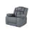RAIZE GREY POWER RECLINER WITH LED