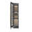 ZLINE Autograph 18 in. 9.0 cu. ft. Triple Zone 68 Bottle Hinge Column Wine Cooler in Stainless Steel with Accents-111721500-111721501