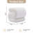 Velvet Upholstered Ottoman Makeup Stool Footstool-823363169