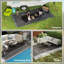 Tapis de patio, tapis d'extérieur réversible, paille de plastique imperméable avec sac de transport-483844916-483844917