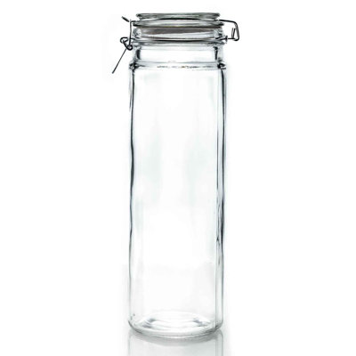 Argon Tableware - Glass Spaghetti Jar with Labels