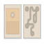 «Retro Abstract Colorful Colorful Geometric Designs VII», ensemble de 2 reproductions-651975013-651975022