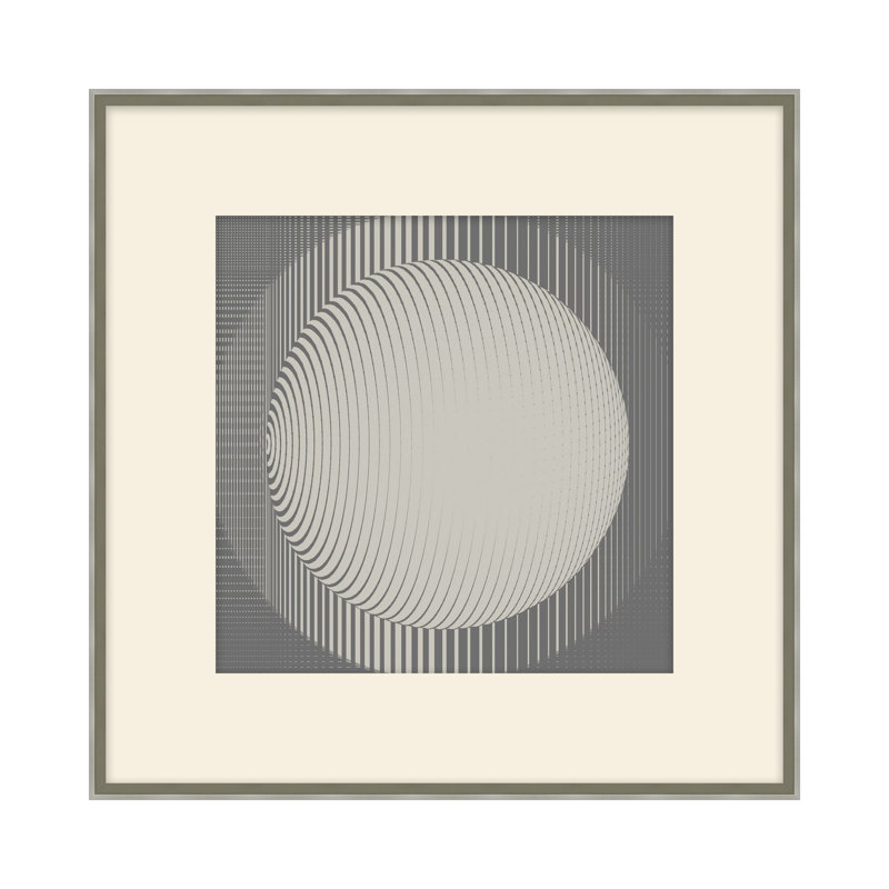 «All Around is Rien 4» par Studio L57 - impression d'un seul cadre, H 31,75 po x l 31,75 po