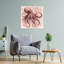 Pieuvre aquarelle en mauve doux et rose, art moderne de pieuvre rétro moderne-716806183