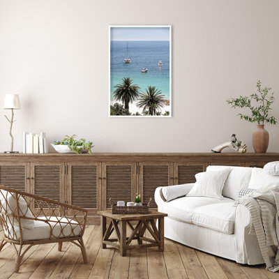 Reproduction d'art encadrée «Rothsche Camps Bay Beach» par Shot par Clint Wood
