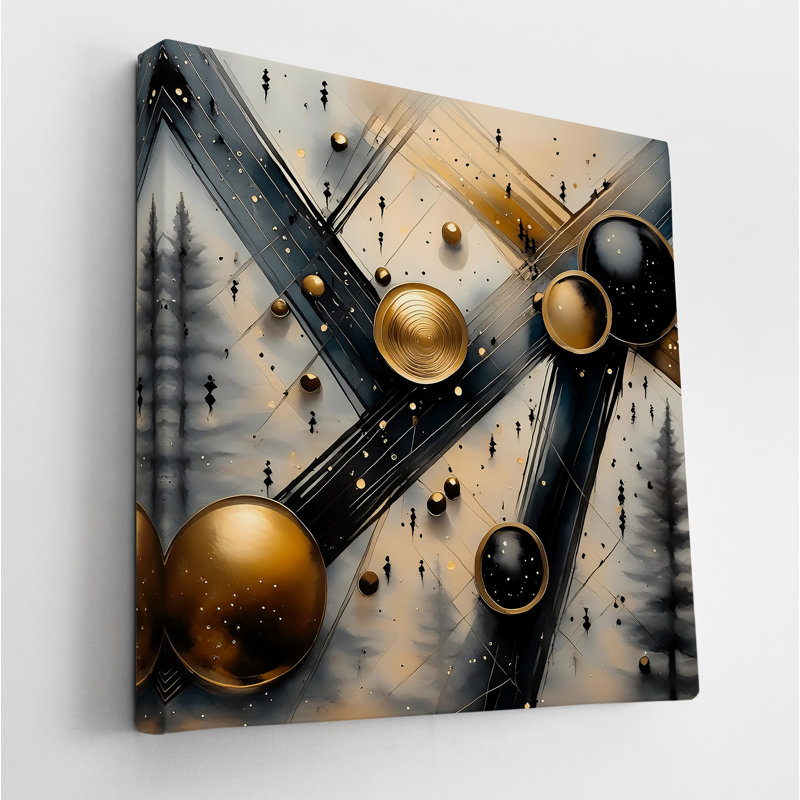 Orbiting Realms, 24" H x 24" W