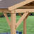 10 pi. L 10 pi. D Pavillon de jardin en bois massif