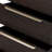 Malverne Wyeth 5 Drawer Dresser-Dark Carbon