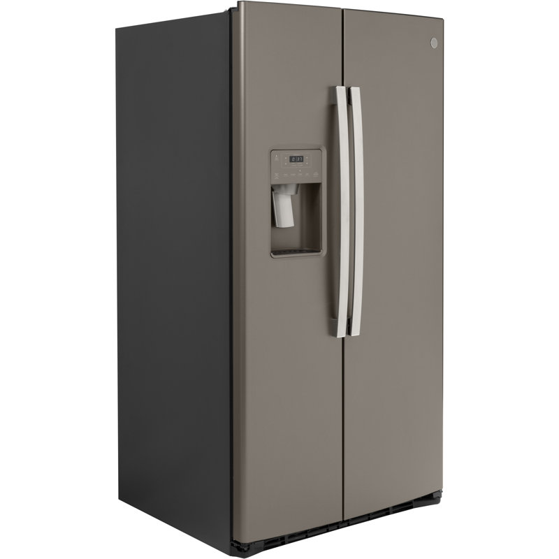 36" Side by Side 25.1 cu. ft. Refrigerator, Fingerprint Resistant Slate