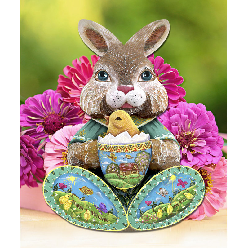 Wood Easter Decoration