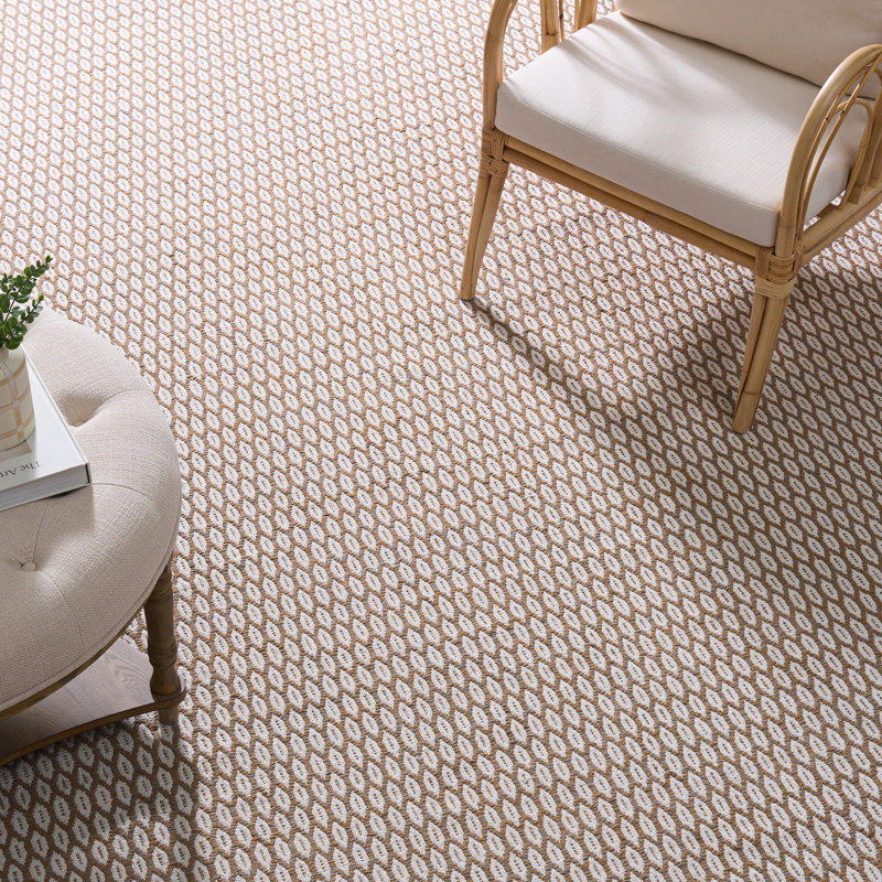 Modena Geometric Handwoven Cotton Area Rug, Rectangle 8 pi x 10 pi