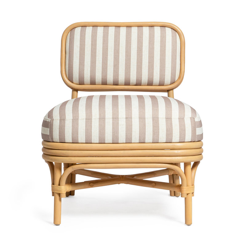 Fauteuil d'appoint Dorine, Tanné