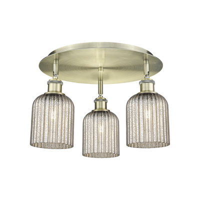 Plafonnier encastré 3 lumières 17 po Ballston