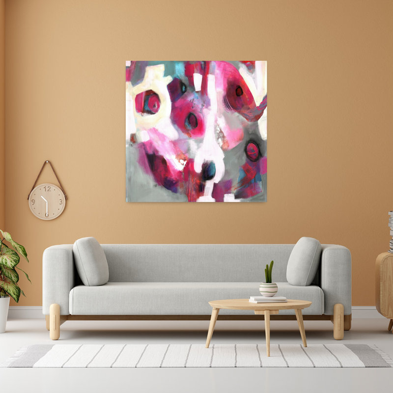 Starting Over Abstract Contemporary Art, 48" H x 48" W