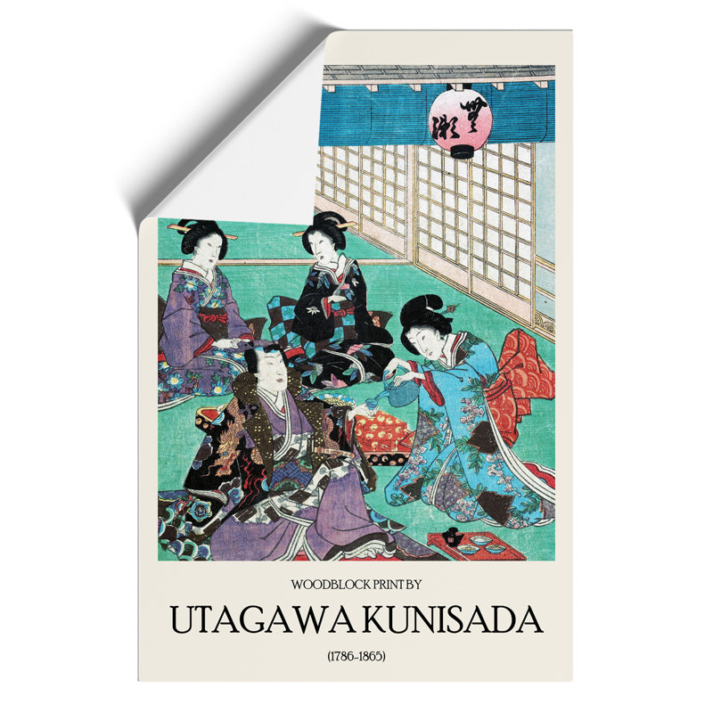 Tea House - No Frame Print, 30cm H x 21cm W x 0.1cm D