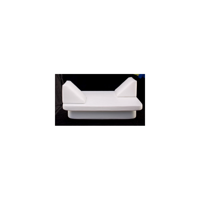 Cot Resort Outdoor - Seat Patio Daybed, Chill White