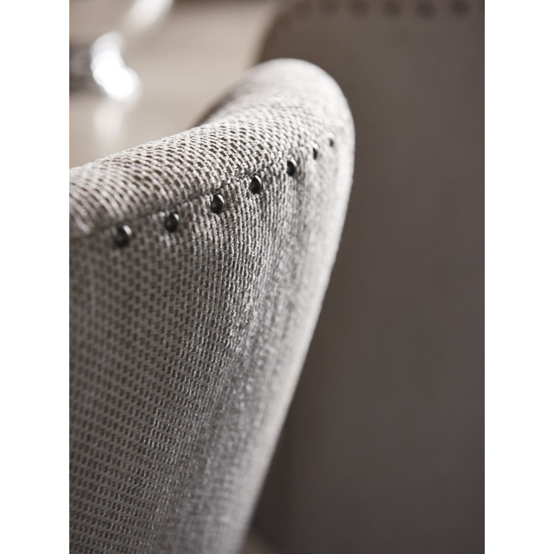 Oyster Bay Baxter Upholstered Side Chair, Gray