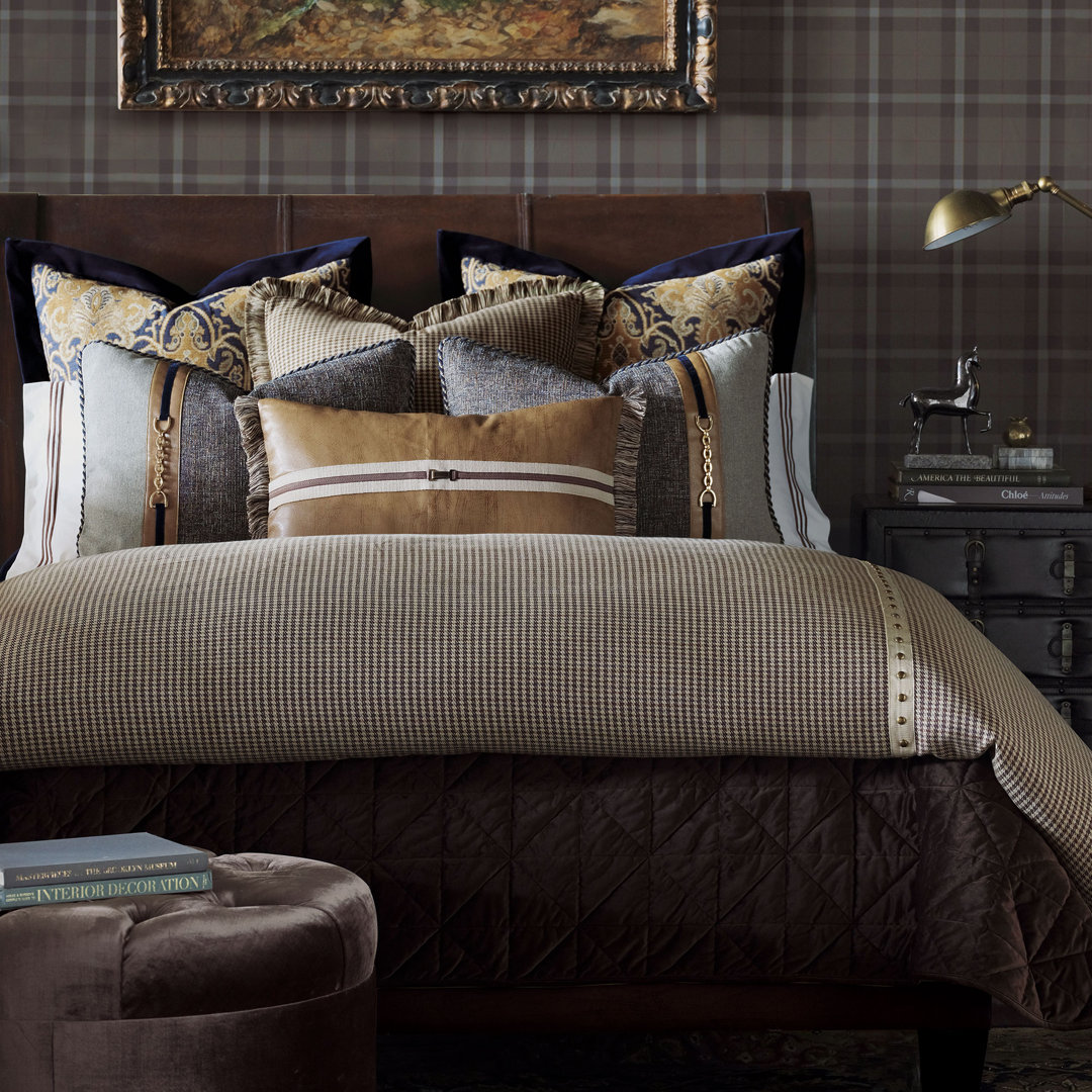 Edward Traditional Striped Duvet Cover Set Eastern Accents 