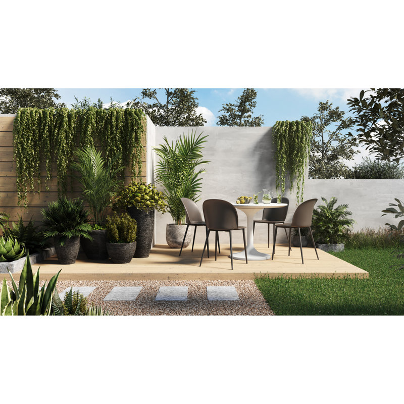 Lourdes Round Stone Dining Table