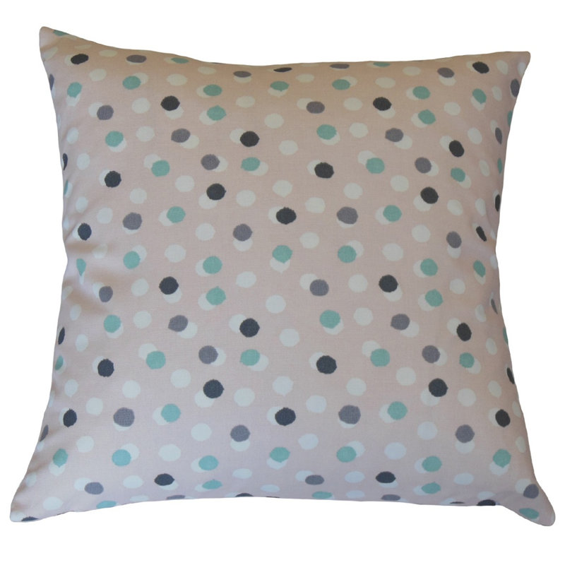 Gaoge Square Pillow Cover & Insert, Height(18") x Width(18"), Gray/Green/Black