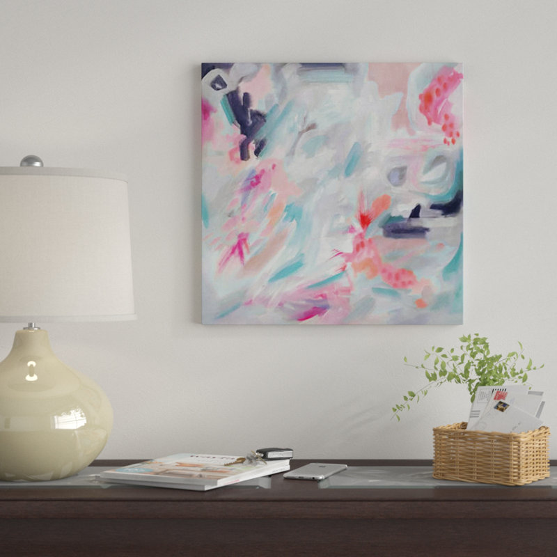 «Snorkel» par Stephanie Corfee, impression sur toile, H 37 po x l 37 po x P 1,5 po, Pas de tapis, Toile tendue