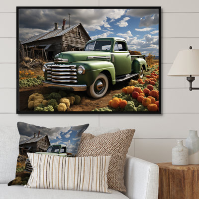 " Pickup Truck Country Charm I "