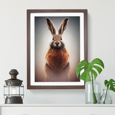 Marvellous Hare - Framed Print