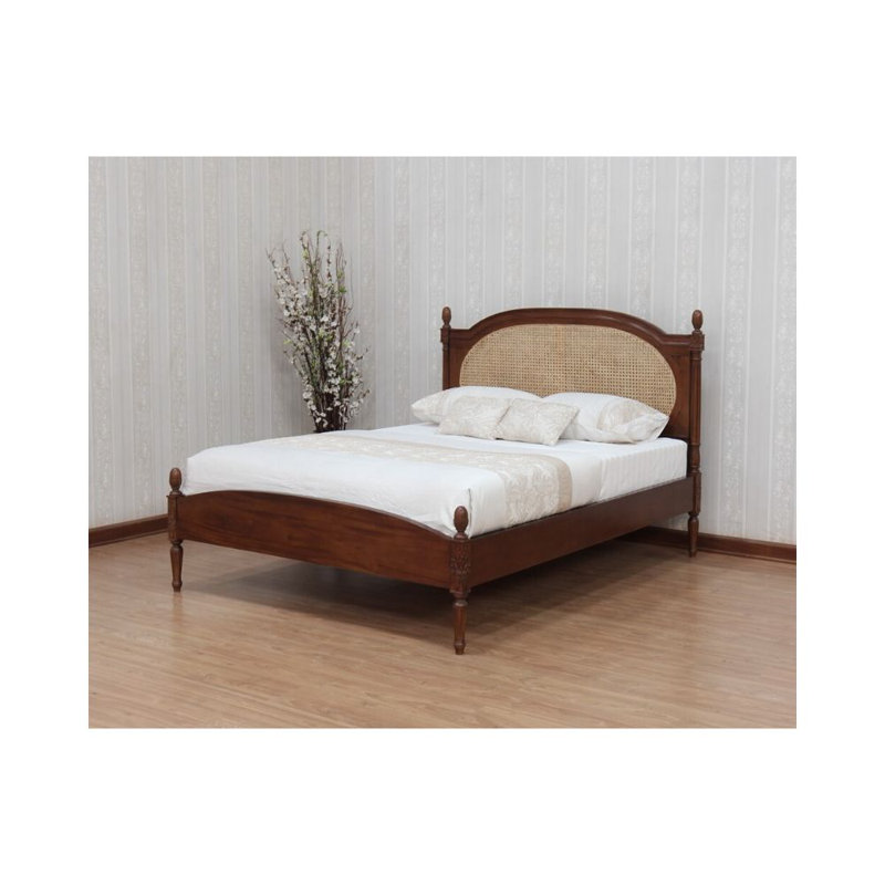 Willeford Solid Wood Bed, Kingsize (5')