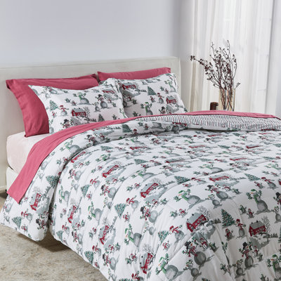 Ensemble d'édredon en duvet synthétique Holiday