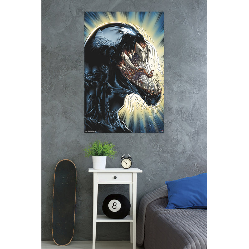 Impression sur papier foncé venom
