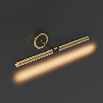 Luxury Dimmable Solid Brass Picture Light