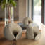 Sagebrook Home 3-Pieces 4/5/6" Flowood Brown Quartz Resin Spheres